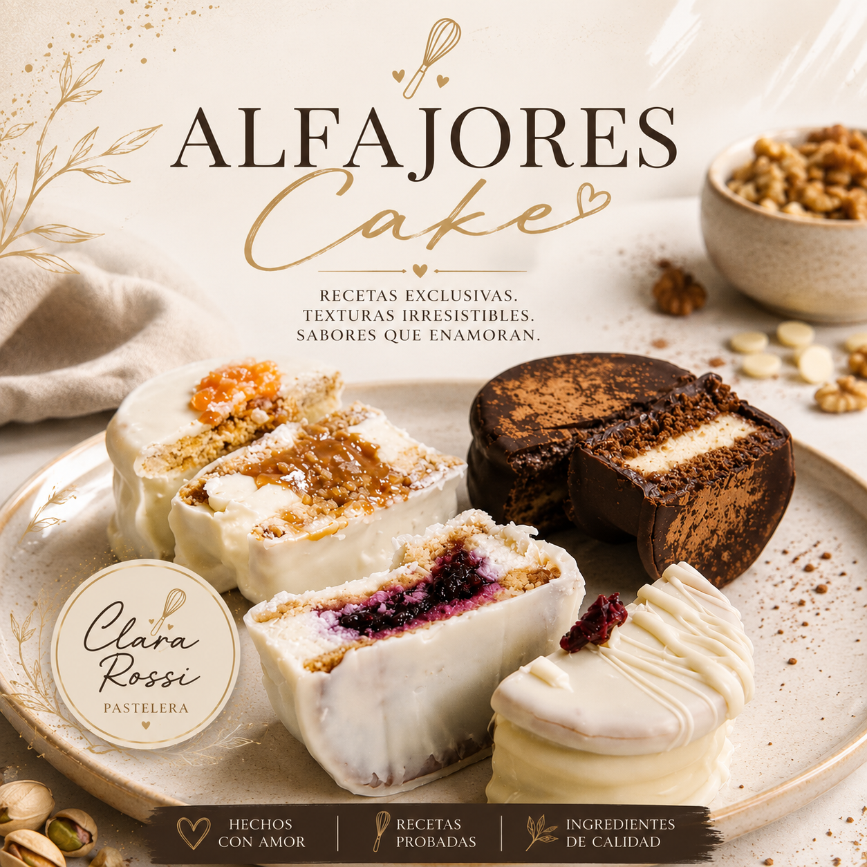 ALFAJORES CAKE